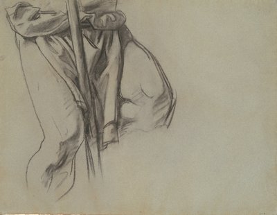 Studie van Adam voor de Vijftien Mysteries van de Rozenkrans door John Singer Sargent