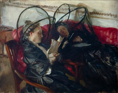 Zweeds:  Myggnät Klamboes door John Singer Sargent