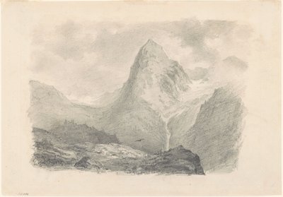 De Alpen [recto] door John Singer Sargent