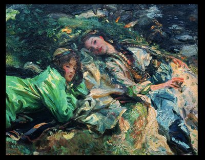 De Beek door John Singer Sargent