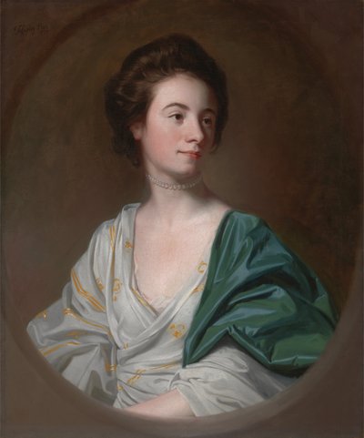 Mrs. Robert Hyde door John Singleton Copley