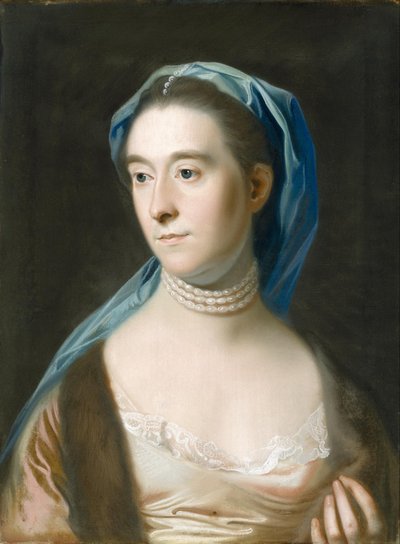Portret van Mevrouw Joseph Henshaw door John Singleton Copley