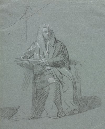 Portret van William Murray, Graaf van Mansfield (1705-1793) door John Singleton Copley