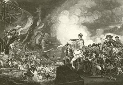Het beleg van Gibraltar door John Singleton Copley