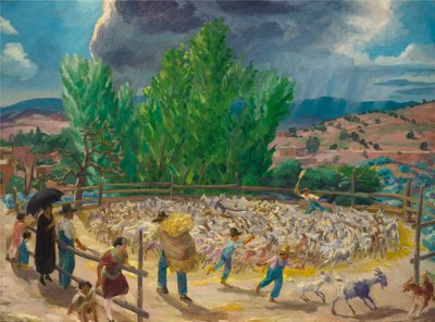 Dorsvloer, Santa Fe door John French Sloan