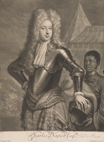 Charles Napier, 2e Baronet door John Smith