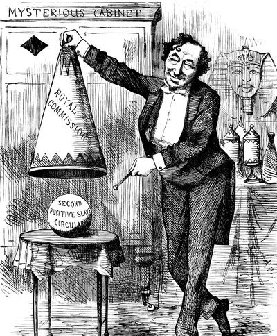 Benjamin Disraeli door John Tenniel