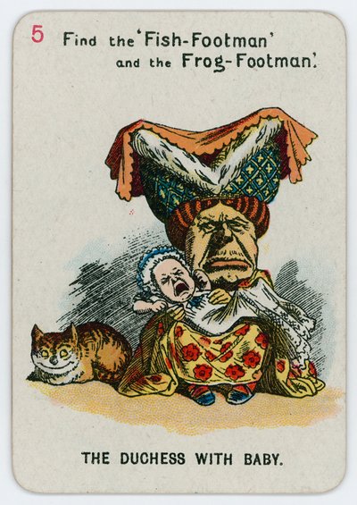De Hertogin met Baby door John Tenniel