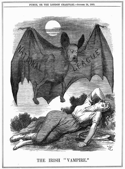 De Ierse Vampier door John Tenniel