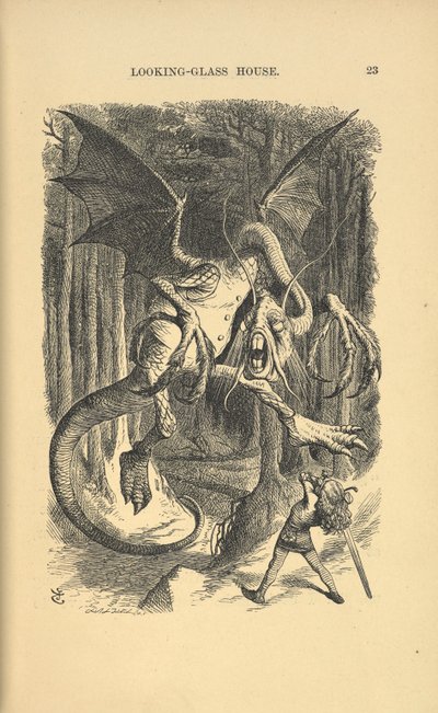 De Jabberwocky door John Tenniel