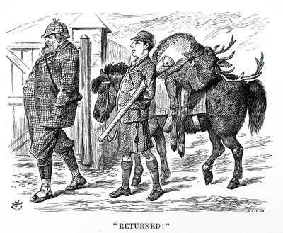 De Khaki-verkiezing door John Tenniel
