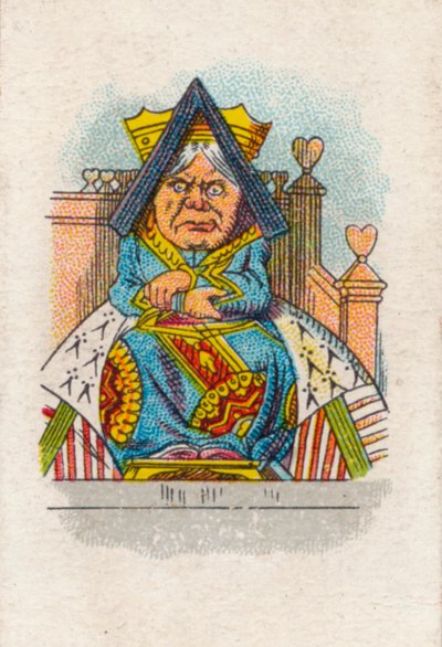 De koningin in de rechtbank, 1930 door John Tenniel