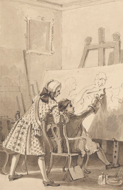 Hogarth schildert 