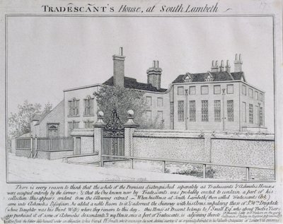 Uitzicht op Turret House, Lambeth, 1798 door John Thomas Smith