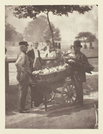 Mush-Fakers en Ginger-Beer Makers, 1881 door John Thomson