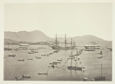 De haven, Hong-Kong door John Thomson