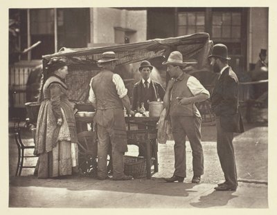 De verkoper van schelpdieren door John Thomson