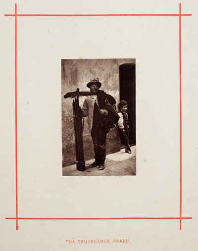 De matigheidsschoorsteenveger, 1877 door John Thomson