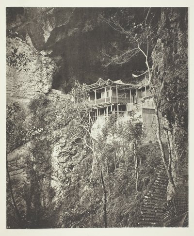 Yuenfu-klooster door John Thomson