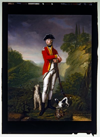 Portret van de Hon. John Theophilus Rawdon-Hastings door John Trotter