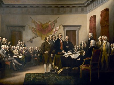 Verklaring van Onafhankelijkheid door John Trumbull