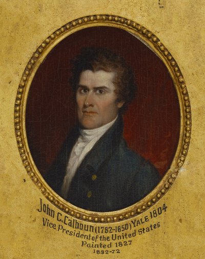 John Caldwell Calhoun (1782–1850), B.A. 1804, LL.D. 1822 door John Trumbull