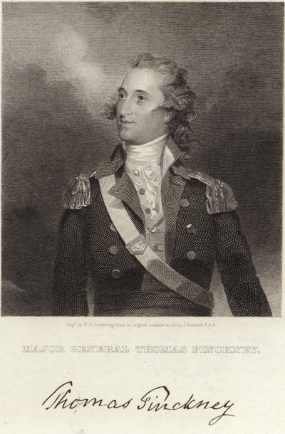Generaal-majoor Thomas Pinckney door John Trumbull