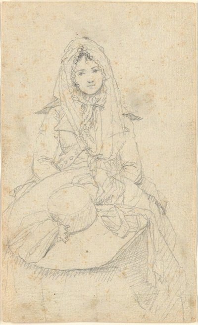Zonder Titel, uit folio: Schetsen in Frankrijk & Duitsland, een van de 22 bladen in Folio B door John Trumbull