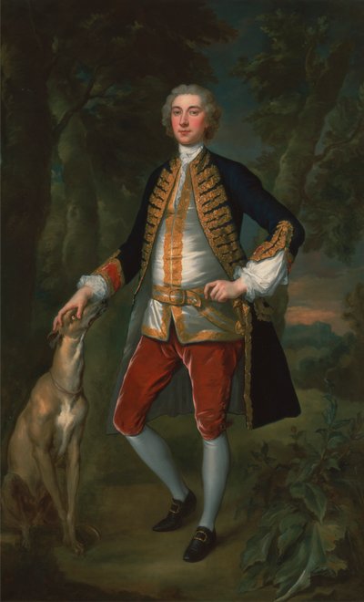 John Dodd, van Swallowfield, Berkshire door John Vanderbank
