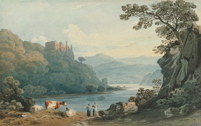 Kasteel Berry Pomeroy, Devon door John Varley