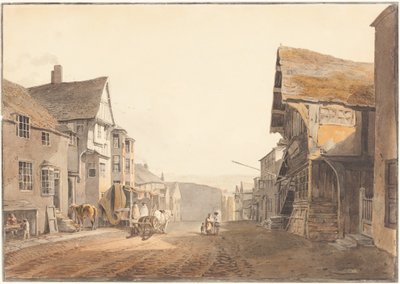 Conway in Noord-Wales door John Varley