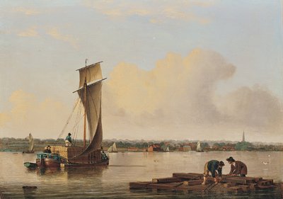 Een Keel op de Humber, late jaren 1820 door John Ward