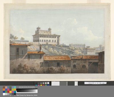 De Villa Medici, Rome door John Warwick Smith