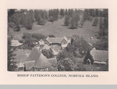 Bisschop Pattesons College, Norfolk Island, 1912 door John Watt Beattie