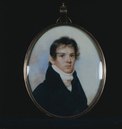 Portret van een man, ca. 1810 door John Wesley Jarvis