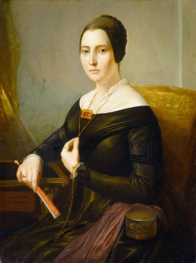Elizabeth Oakes Prince Smith (Mrs. Seba Smith) door John Wesley Paradise