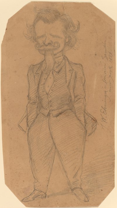 Zelfportret door John Whetten Ehninger