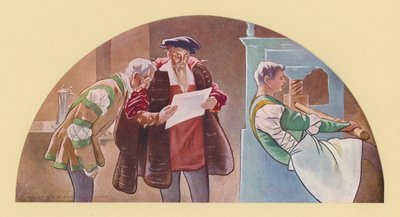 De drukpers door John White (after) Alexander