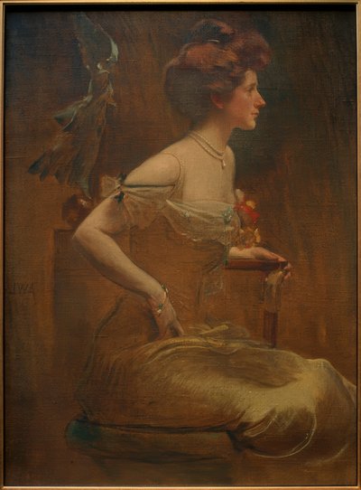 Helen Benedict Hastings door John White Alexander