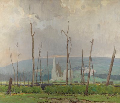 Ablain St-Nazaire, 1914-19 door John William Beatty