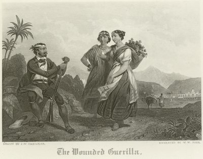 De gewonde guerrilla door John William Casilear