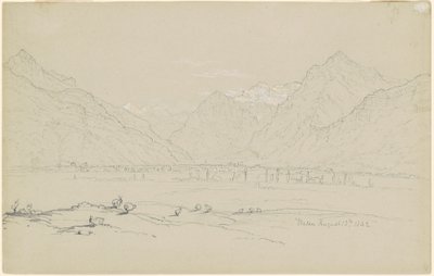 Weser door John William Casilear