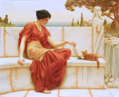 De favoriet door John William Godward