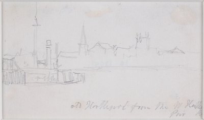 Oud Hartlepool door John Wilson Carmichael