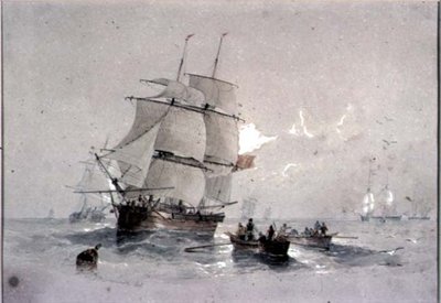 Onbekend schilderij door John Wilson Carmichael