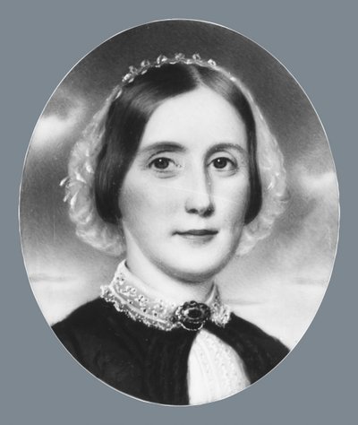 Mevrouw George P. Burne, 1852 door John Wood Dodge