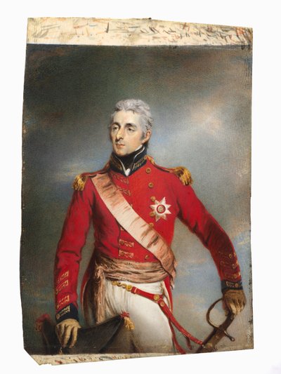 Portret van Arthur Wellesley, later 1e hertog van Wellington, ca. 1806-1807 door John Wright