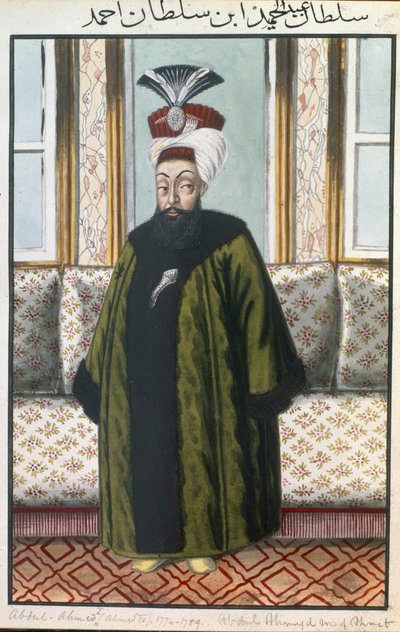 Abdul Hamid I (1725-89) Sultan 1774-89, uit 