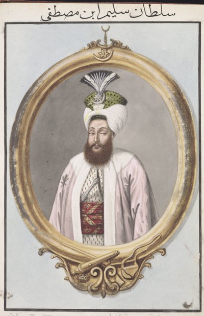 Selim III (1761-1808) Sultan 1789-1807, uit 