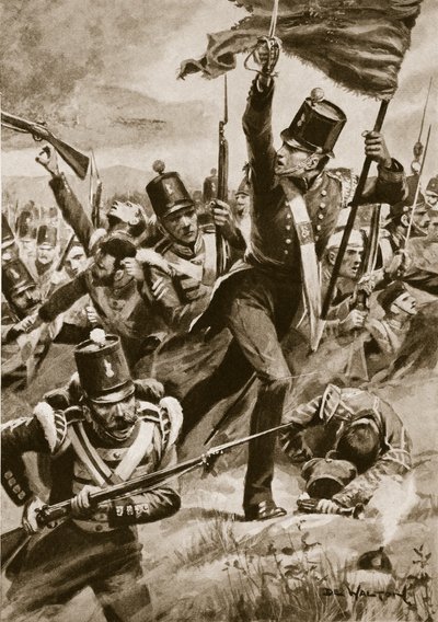 De opmars van de Lichtdivisie bij de Alma, 29 september 1854 door John de Walton
